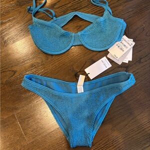 Bond-eye Textured Bikini BOTTOMS ONLY (sign)